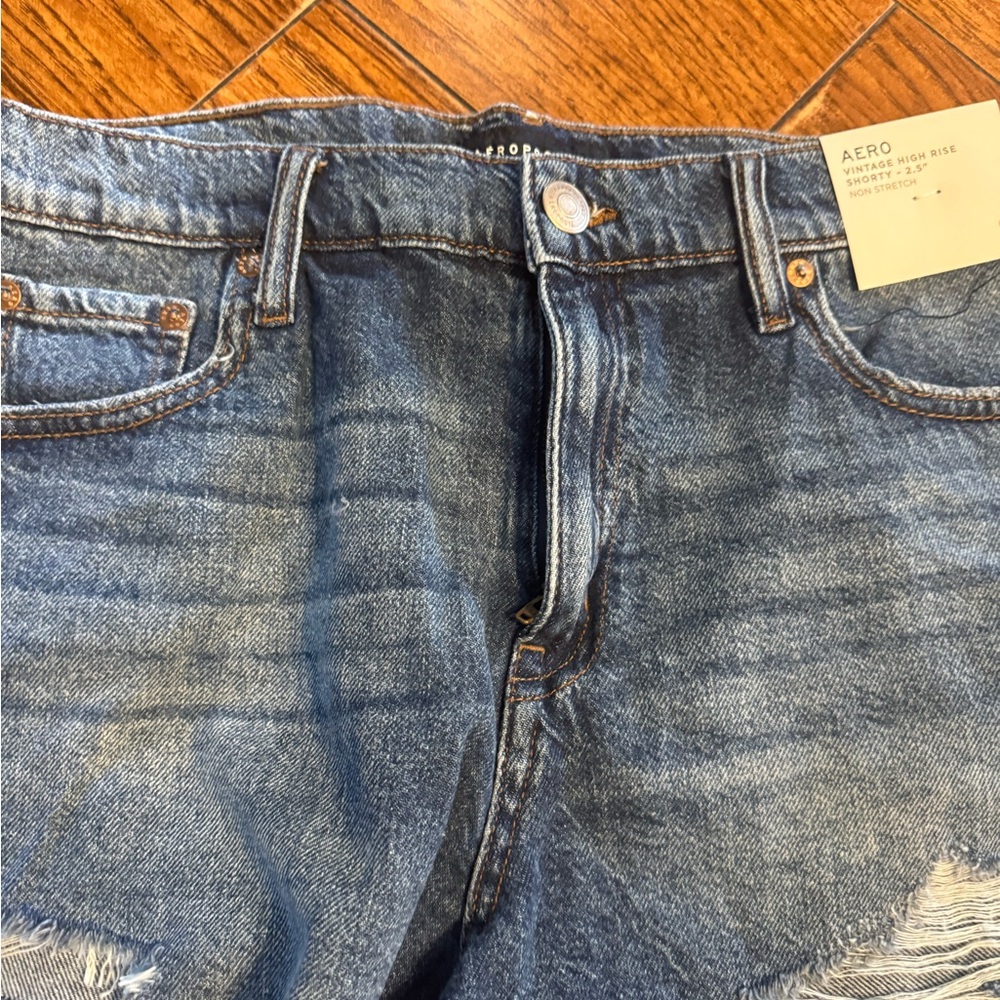NWT Womens AERO Jean shorts - Picture 2 of 4